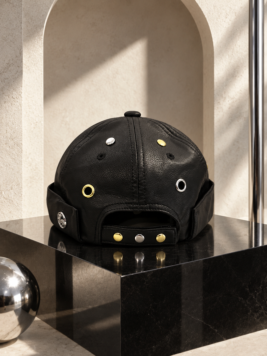Docker simili cuir bicolore
