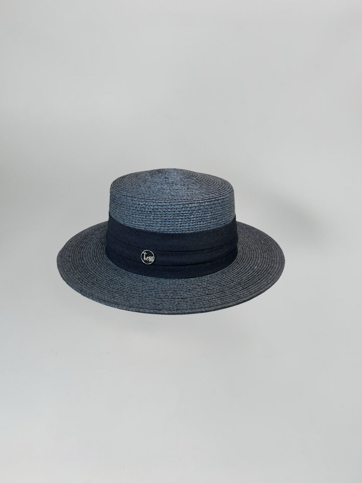 Canotier 100% raphia fait main taille unique
