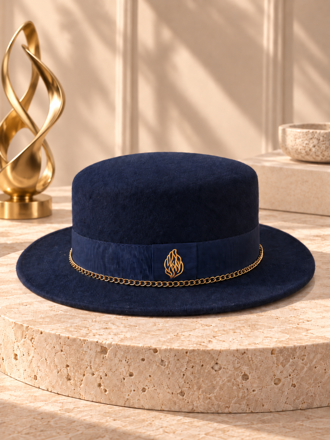 Canotier AESH doré