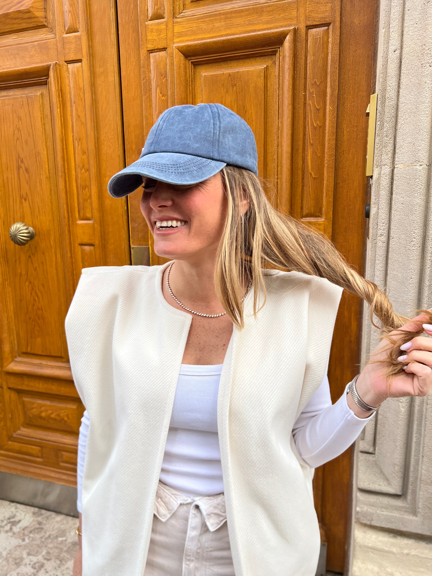 Casquette jean classique