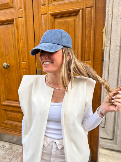 Casquette jean classique